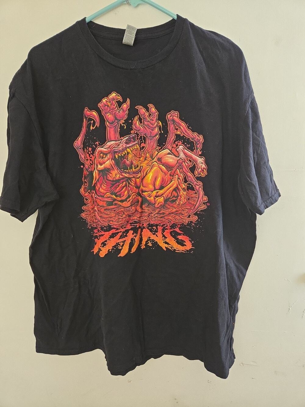 The thing kennel attack black t shirt 2XL